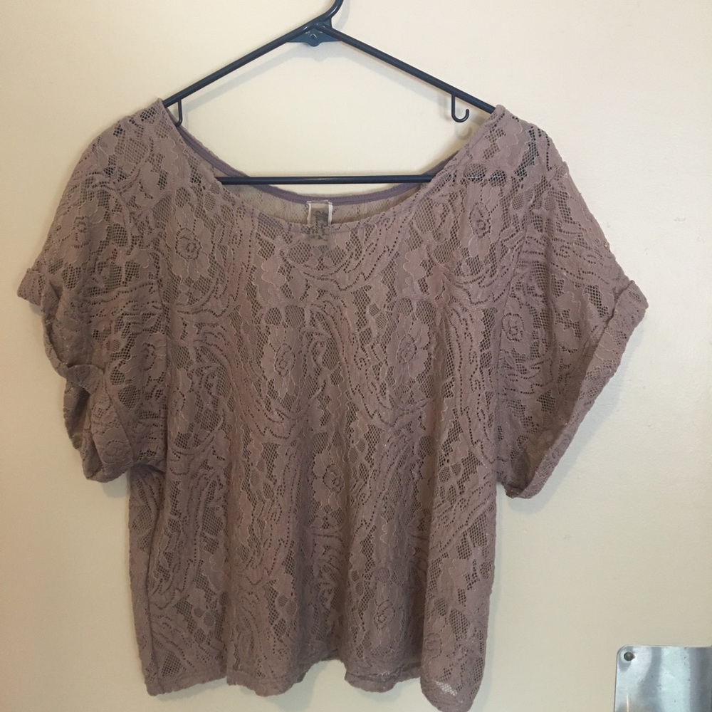 Summer concert crop top